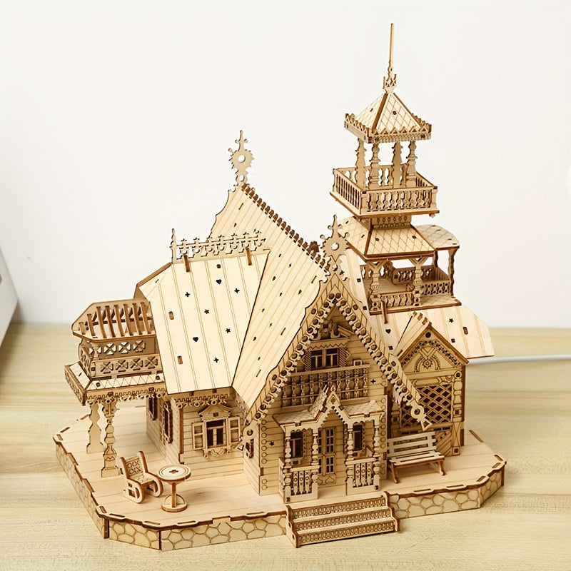 3D Wooden Puzzle For Adults