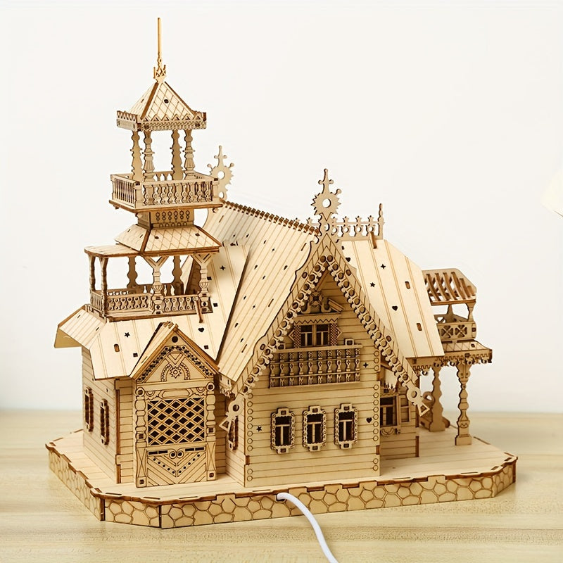 3D Wooden Puzzle For Adults